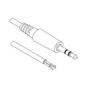 172-2206, Аудиокабели / Видеокабели / Кабели RCA 72"BLK CABLE PLG/ST