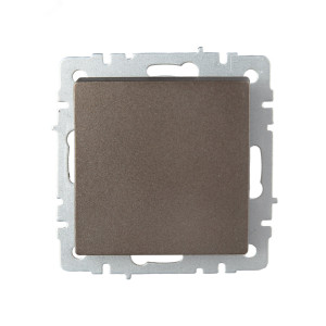 Выключатель проходной 1-кл. СП BRITE ВС10-1-6-БрТБ 10А бронза BR-V12-0-10-K45