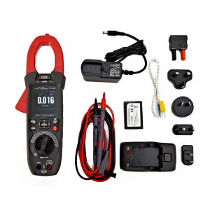 DT-9581 Клещи электроизмерительные, Токоизмерительные клещи, переменный и постоянный ток 1000А, встроенный тепловизор, Bluetooth