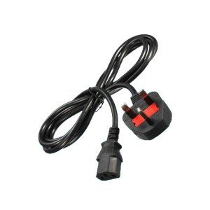EP-CBPC250V3PUK, Кабели питания переменного тока UK Power Cord Plug 13A 250V 3X 0.75mm 1800 30mm cable length
