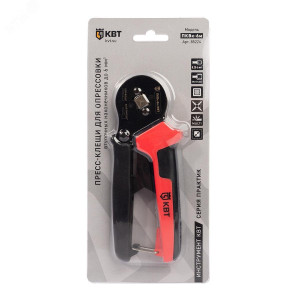 ПКВК-6М, Пресс-клещи для опрессовки изолированных и неизолированных втулочных наконечников сечением 0,25-6 мм2