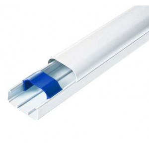 Кабель-канал 74х55  пластик Арктика бел. РКК-74х55