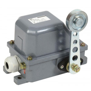 Выключатель концевой КУ-701 У1 рычаг с роликом 10А IP44 2 эл. цепи KV-1-701-1