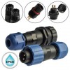 Изображение товара Герметичный разъём SZC13 2P-F-M с двумя контактами