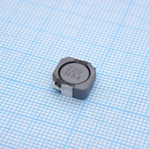 CDRH104RNP-220NC, Силовая SMD индуктивность 22мкГн ±30% 2.85A 0.054Ом c магнитным экраном