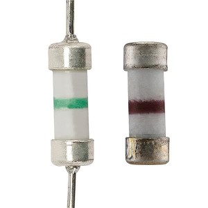 C308F-V-63MA-TR1, Патронные плавкие предохранители 3x8.4FA Ceramic fuse with lead, 63mA