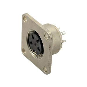 C091 11T003 000 2, Цилиндрические разъемы DIN FLNGE MT F RCPTCL 3C ORING SEAL &RING NUT