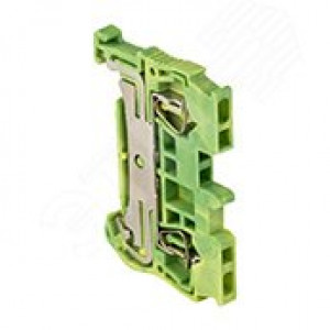 Колодка клеммная пружинная JXB-ST-1.5 земля PROxima plc-jxb-st-1.5-pen