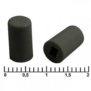 A04 BLACK, Колпачок для кнопок A04, чёрный