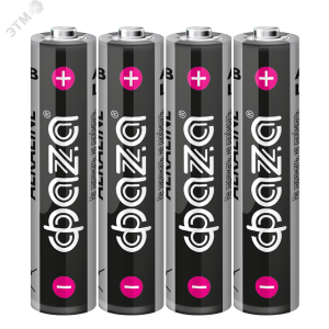 Элемент питания LR 6 (AA) алкалиновая уп. 4 шт. Alkaline Shrink-4 5024502