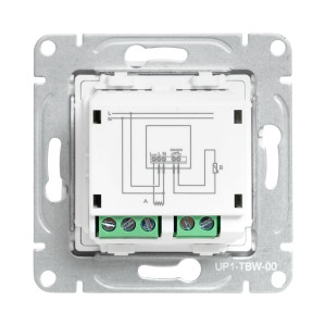 Механизм терморегулятора, белый Эпика EKF UP1-TBW-00