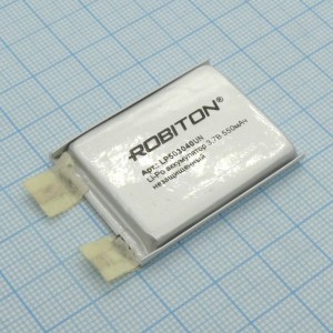 LP503040UN, Аккумулятор литий-полимерный (Li-Pol) 5*30*40мм, без защиты