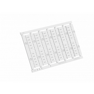 Маркировка (в кассетах) TMCT5.2-72, Кассета с маркировочными шильдиками, для клемм сечением 2,5 мм.кв., 72 шильдиков, нанесенные символы: чистая, цвет: белый