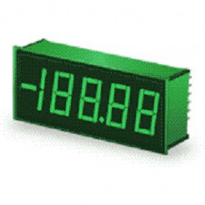 DMS-40PC-2-GS-C, Вольтметр цифровой, измерительная головка до 20В, зеленый 4,5 символа