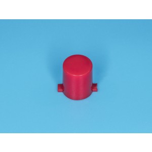 PSM1-K-3-R, Колпачок круглый для мини кнопки, красный