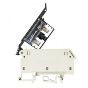 Предохранительная клемма WK 4/THSI5 GL 250 U, Предохранительная клемма, тип предохранителя: 5x20, 5x25, 5x30, LED 250V, тип фиксации провода: винтовой, номинальное сечение: 4 мм кв., 0.13 – 0.55 mA, 250V, ширина: 8 мм, цвет: серый, тип монтажа: DIN35