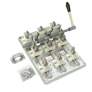 Разъединитель-предохранитель РПБ-1 100А правый привод без ППН EKF Basic