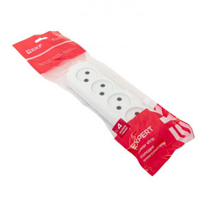 Колодка 4 гн. 10А 2,2кВт б/з Эксперт PROxima AKB10-4