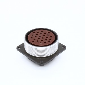 ШР48П26ЭГ2 розетка, Соединитель  цилиндрический низкочастотный