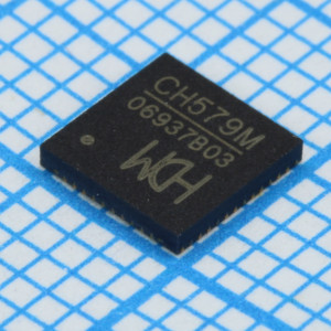 CH579M, Микроконтроллер 32-бит ядро ARM, объединяющий двухрежимную беспроводную связь BLE и ZigBee.