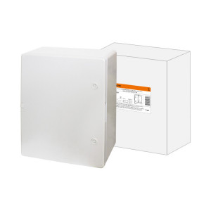 Бокс пластиковый ЩМП-0-10, ABS, IP65, -45 до +75 С, навесной, (500x400x240) SQ0932-0110