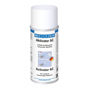wcn12505150, 10033805 WEICON СА-Активатор спрей АC (150 мл) Уменьшает возникновение белого налета образующегося на поверхн