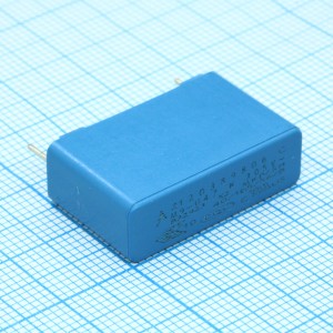 B32923C3474K000, Конденсатор помехоподавляющий пленочный X2 0.47мкФ 305В переменного тока ±20% (26.5х8.5х16.5мм) радиальный