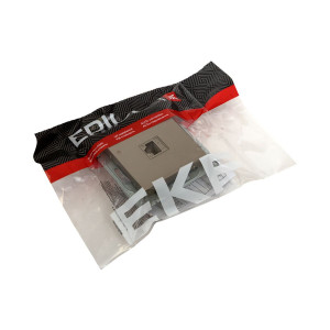 Механизм розетки RJ45 (cat5), шампань Эпика EKF UP1-SOC-RJ45-5
