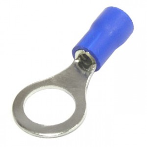 RV2-8 BLUE, Клемма тип O изолированная RV2-8 HST, синяя