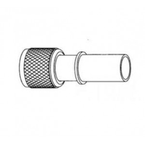 081-115BK-1000, РЧ соединители / Коаксиальные соединители MINI UHF S CRIMP PLG FOR RG-58, 50 OHM