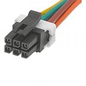 45132-0603, DC Power Cords Microfit TPA 6CKT DR CBL ASSY 300MM BLK
