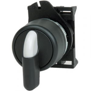 Переключатель на 2 положения длинная ручка, синий ASLB4D0