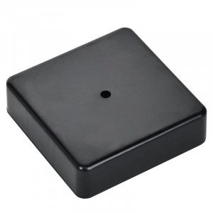 Коробка расп. КМ о/п 100х100х29мм черная UKO10-100-100-029-K02-E