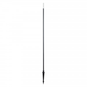 Светильник KT-CANNA-L1200-1W Warm3000 (DG, 110 deg, 24V) 034164, Декоративный ландшафтный светильник.Мощность 1.4 Вт, св. поток 35 лм, 25 лм/Вт, теплый 3000 K, CRI>80, угол 110°, напряжение питания 24 В. Темно-серый фигурный корпус из алюминия, экран PMMA, степень защиты IP65. Размер: диаметр 16 мм, высота 1200 мм.