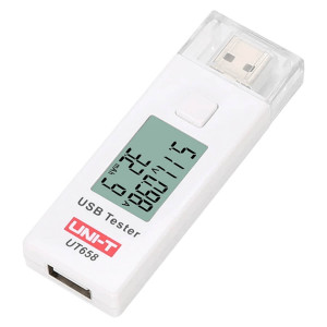 UT658, Тестер проверки USB-зарядного устройства (ток, напряжение, мощность)