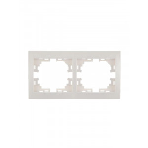 Рамка 2-м Mira горизонт. бел. 701-0200-147