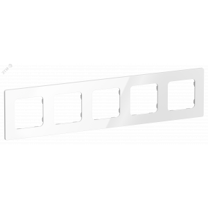 FLITE CLASSIC Рамка 5-местная РУ-5-К-ФлБ белый IEK FI-M52-32-20-K01