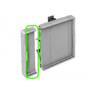 Корпус WEB: 01.001.5853.0, Промежуточная часть корпуса для РЭА, ширина: 12,8 мм , пластик, цвет: серый, серия wiebox WEB 1001