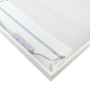 Светильник светодиодный ДВО-1001 30Вт 6500К IP40 595х595х40 призма панель LPL-1001-Z-30-6500-40