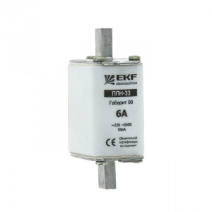 Вставка плавкая ППН-33 160/4А габарит 00 PROxima fus-33/160/4