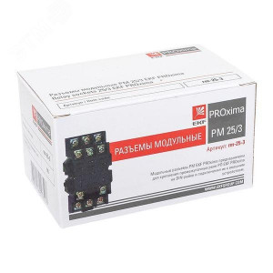 Разъем модульный РМ 25/3 rm-25-3