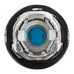 Исполнительный механизм переключателя ХB4 синий на 3 положения с фиксацией, с подсветкой с короткой ручкой IP65 EKF XB4BD3FL-B-65