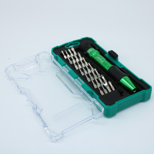 SD-9608, Прецизионная отвертка с набором бит, 30 предметов