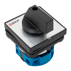 Переключатель кулачковый ПК-1-12 10А 2P -0-1- IP65 EKF