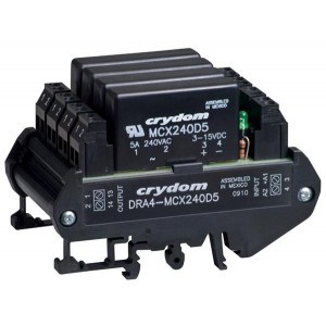 DRA4-MPDCD3, Твердотельные реле - Промышленного монтажа SOLID STATE RELAY 60 VDC