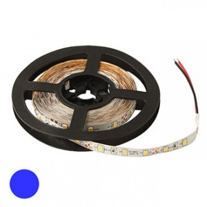 2835 300LED IP33 12V BLUE, LED-лента/ синий/ 470nm/ 60LED на метр/ U=12V/ 4 Вт/м