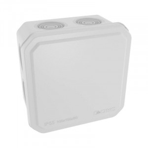 Коробка ответвительная с 8+2 каб. вводами d25/20мм IP55 100х100х50мм 53800