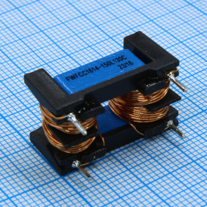 FWFCC1614-150L130C, Дроссель двойной тококомпенсирующий, 24.5х14.5х13.5мм, 15мГн, 1.3А, 279мОм