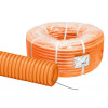 Труба гофрированная ПНД d 63 с зондом (15 м) легкая оранжевая SQ0413-0017