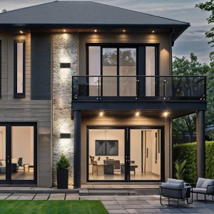 Светильник светодиодный WL41 GR 10Вт 3500К для интерьера/фасадов IP54 сер. Б0054418